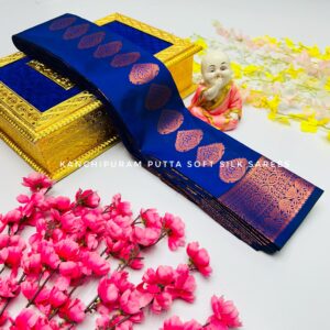 KANCHIPURAM PUTTA SOFT SILK SAREES